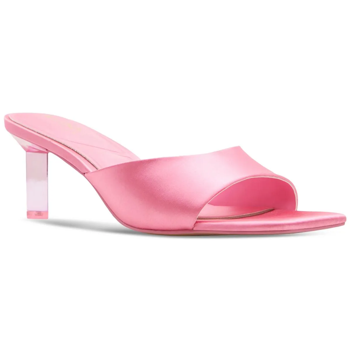 Posie Womens Faux Leather Dressy Heels