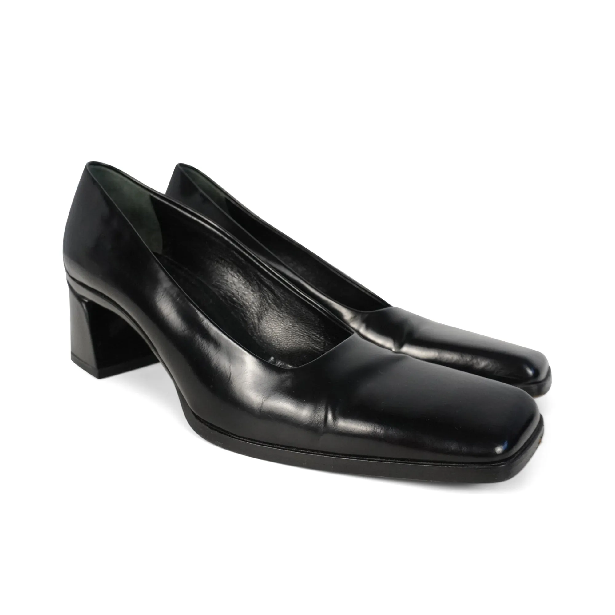 Prada Square-Toe Pumps - Women's 36