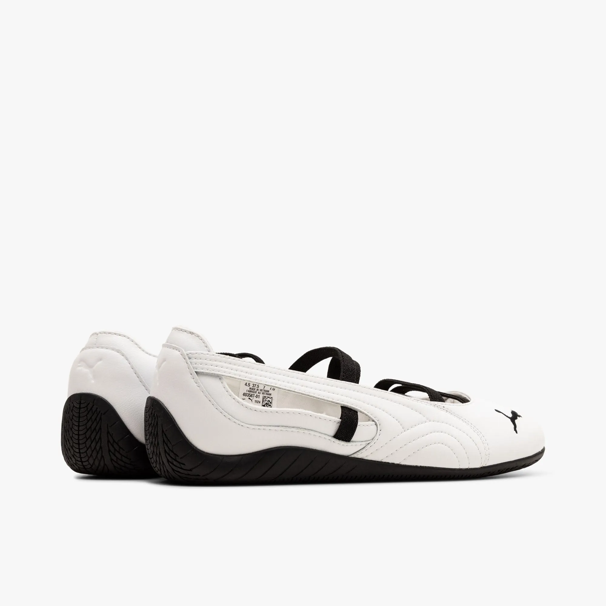 Puma Women's Speedcat Ballet Leather Puma White / Puma Black