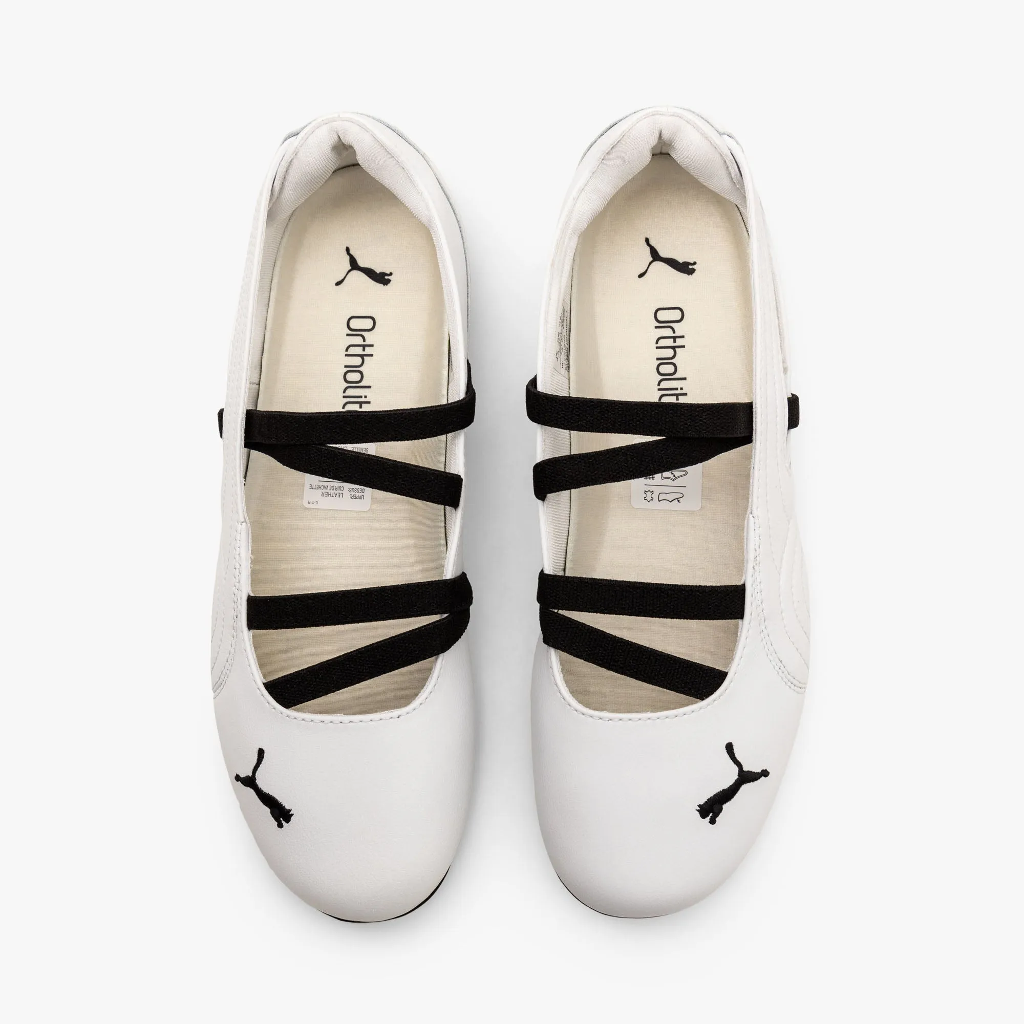 Puma Women's Speedcat Ballet Leather Puma White / Puma Black