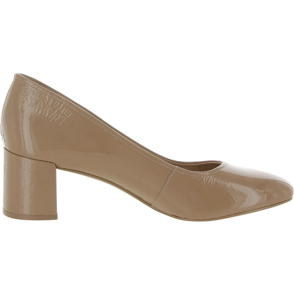 Rebecca Womens Suede Block Heel Pumps