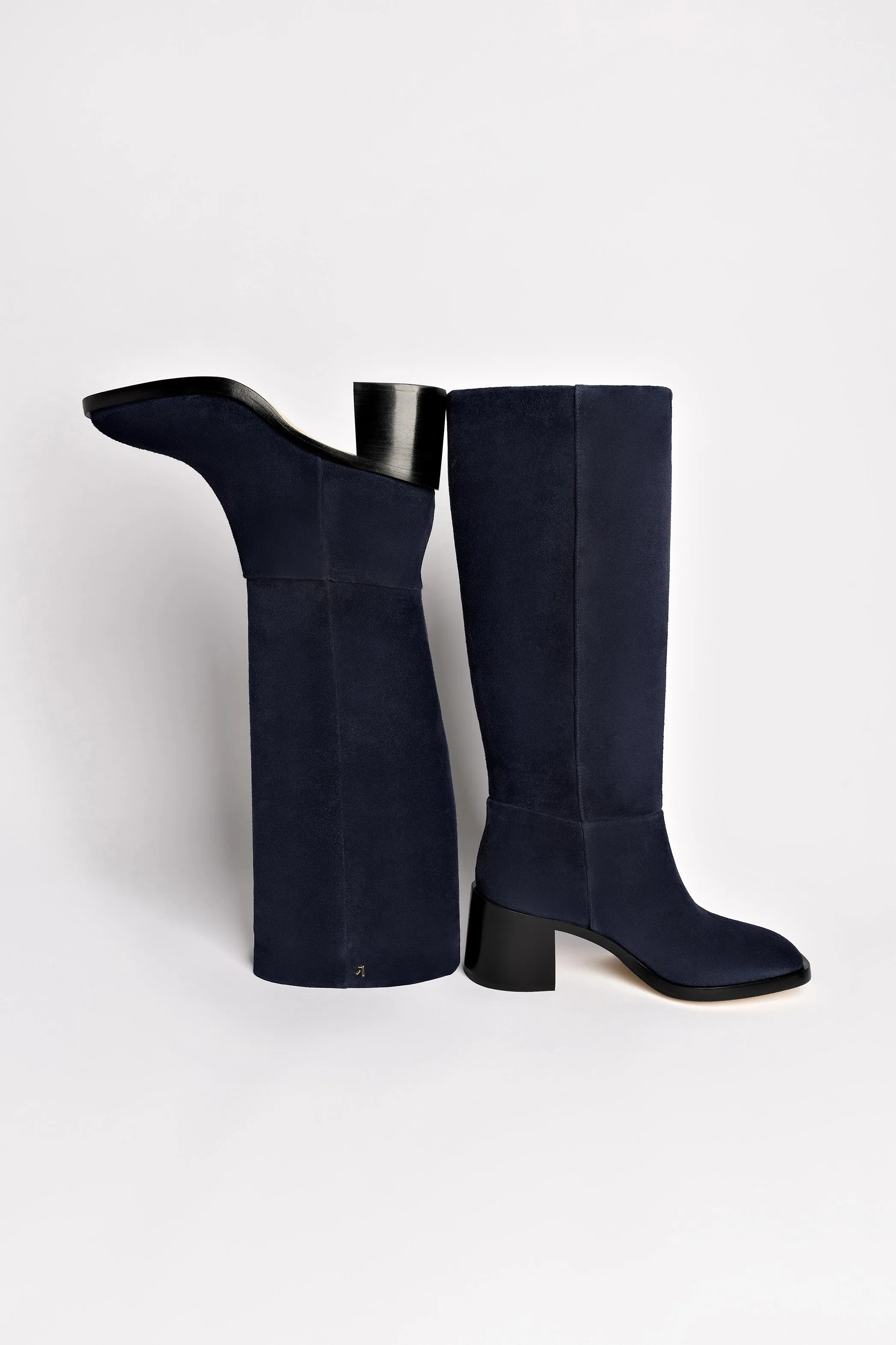 Ricky Boot In Dress Blue Suede