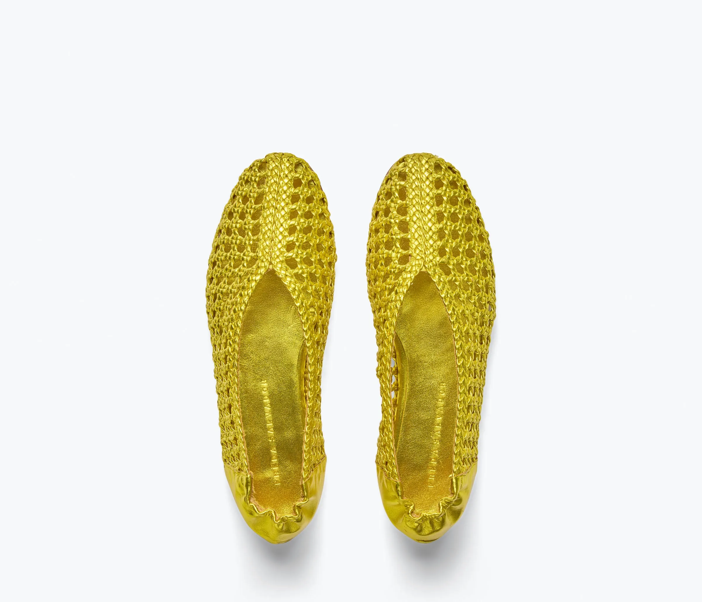 RILEY OPEN WEAVE BALLET FLAT