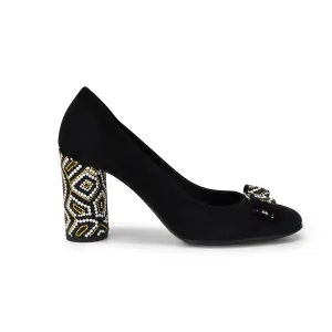 Salvatore Ferragamo Velour Pumps - Women's 8