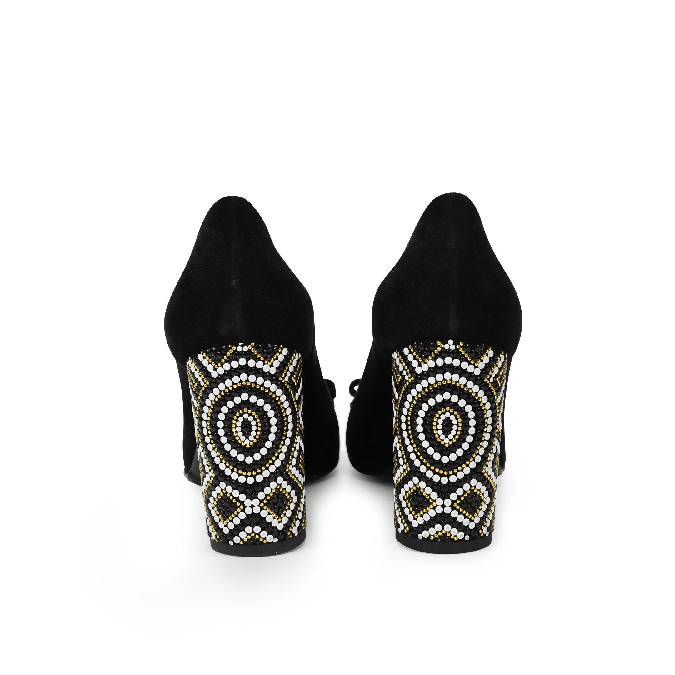 Salvatore Ferragamo Velour Pumps - Women's 8