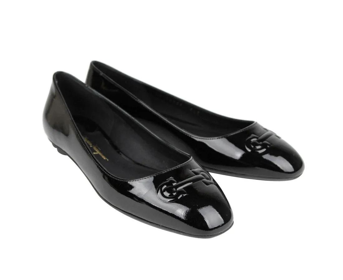 Salvatore Ferragamo Women's Patent Leather Ballet Flats