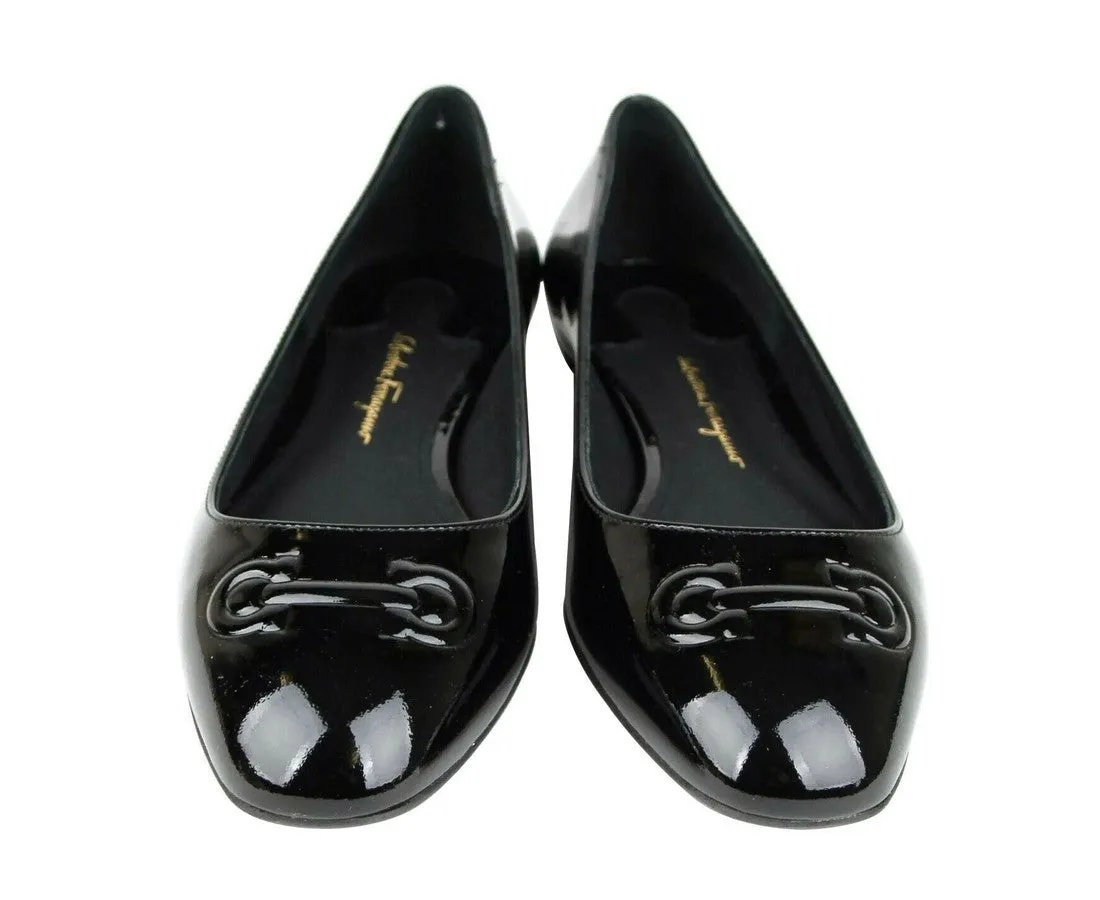 Salvatore Ferragamo Women's Patent Leather Ballet Flats