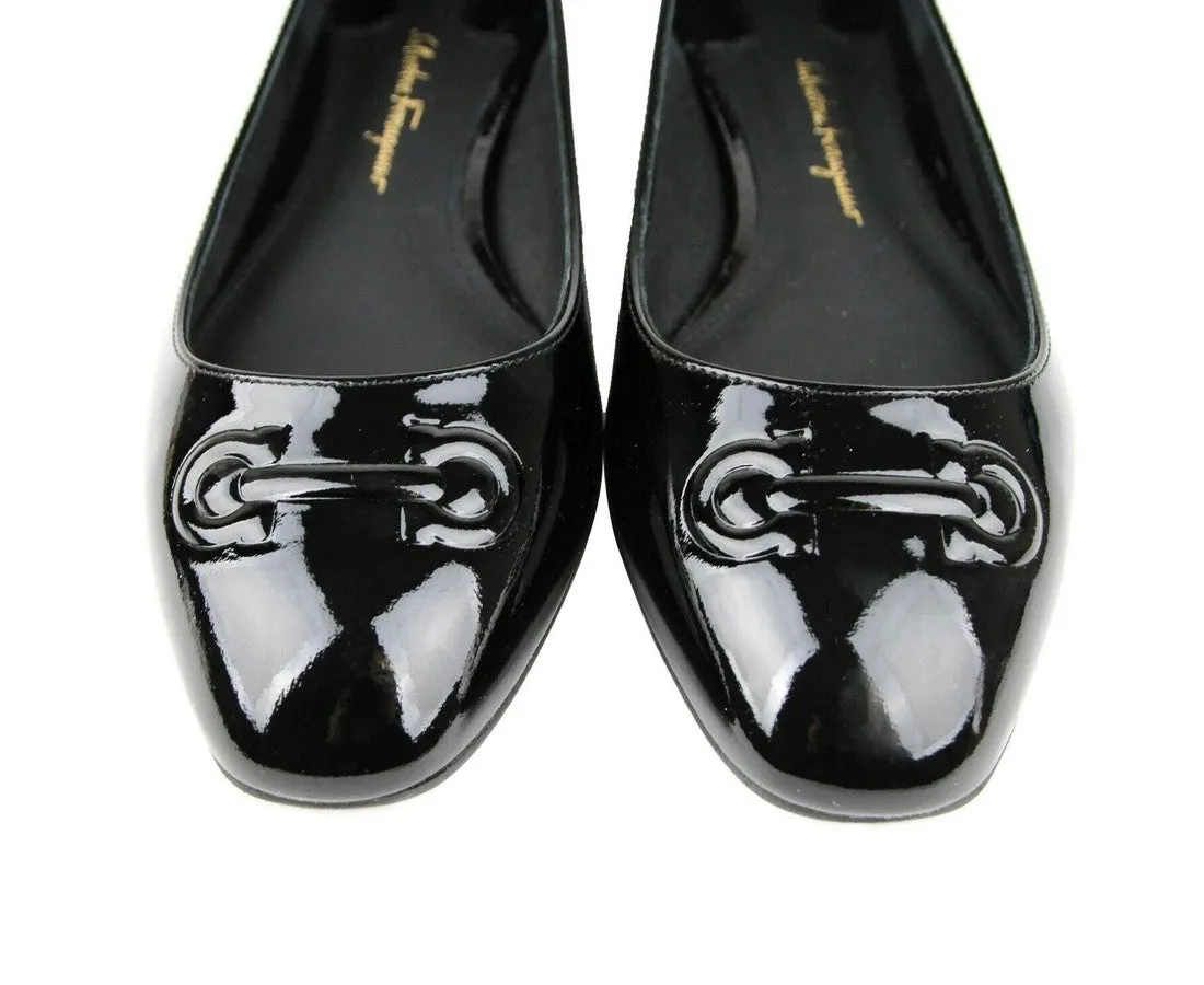 Salvatore Ferragamo Women's Patent Leather Ballet Flats