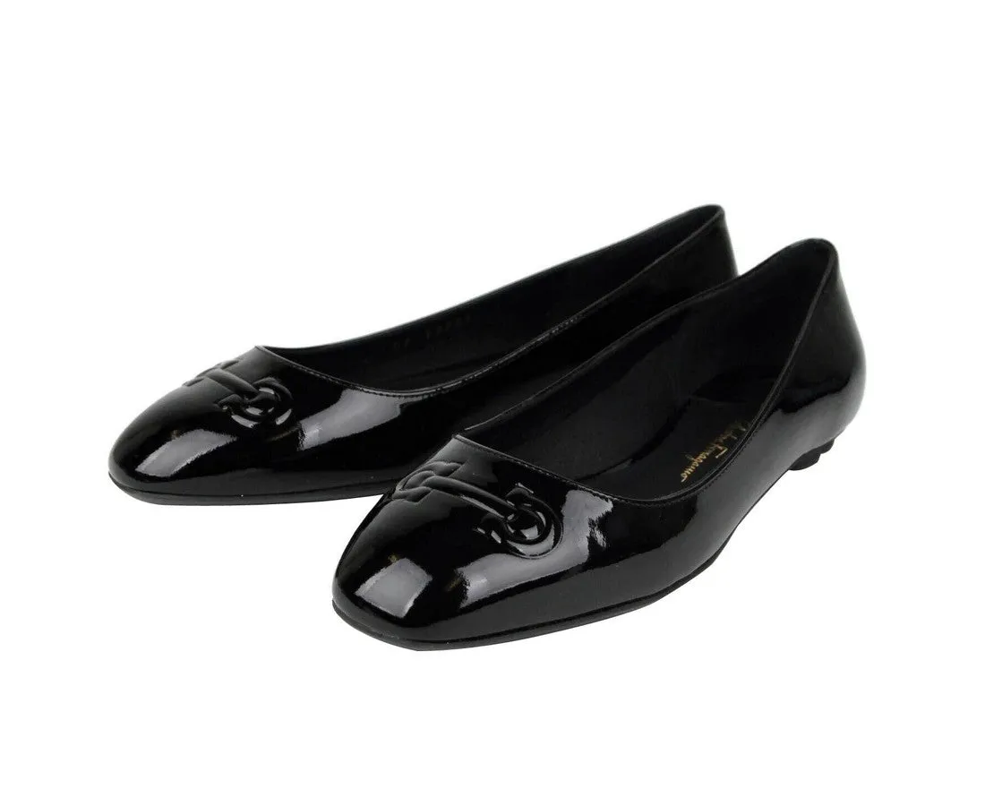 Salvatore Ferragamo Women's Patent Leather Ballet Flats