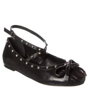 Schutz Larissa Leather Flat Ballet