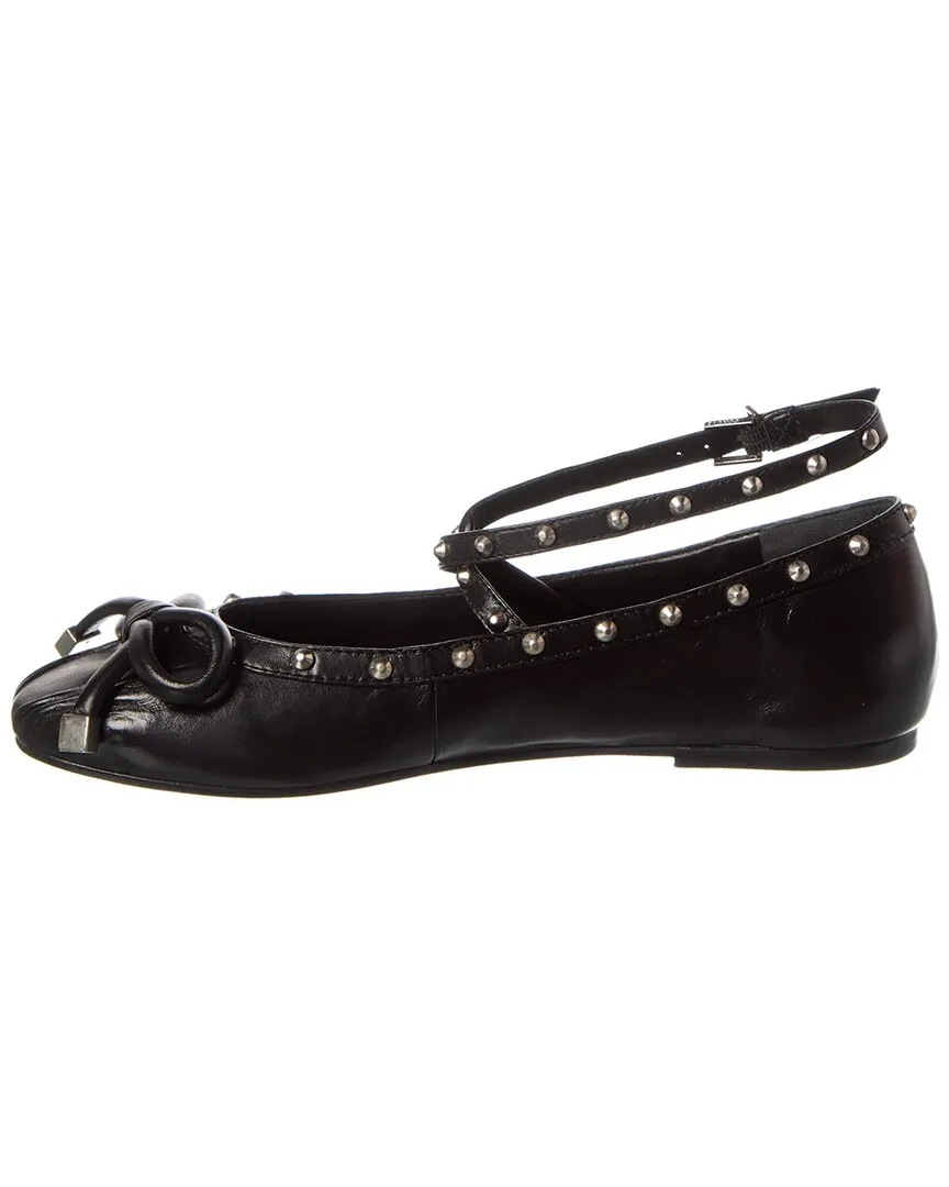Schutz Larissa Leather Flat Ballet