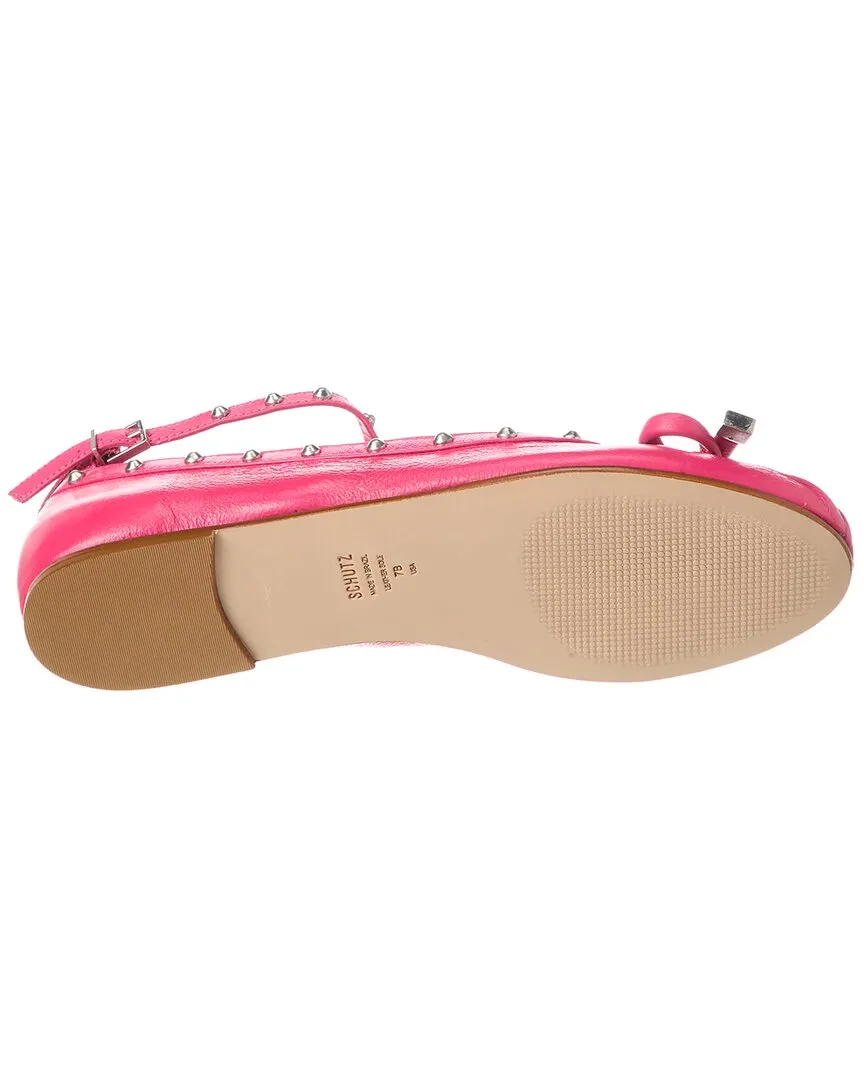 SCHUTZ Larissa Leather Flat