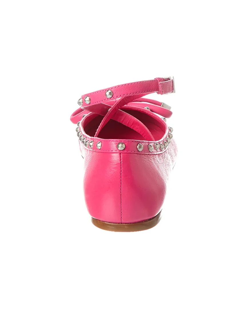 SCHUTZ Larissa Leather Flat