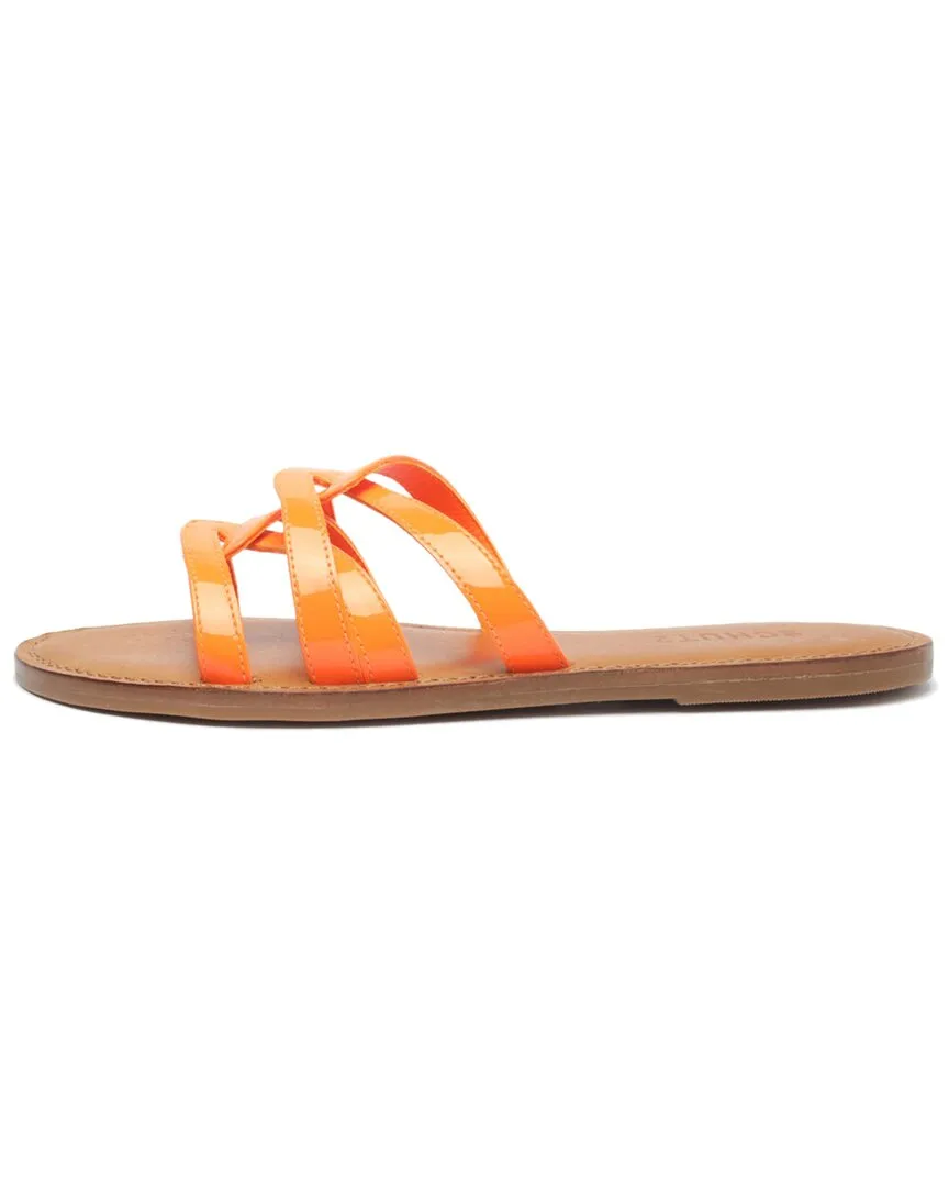 SCHUTZ Lyta Patent & Leather Flat