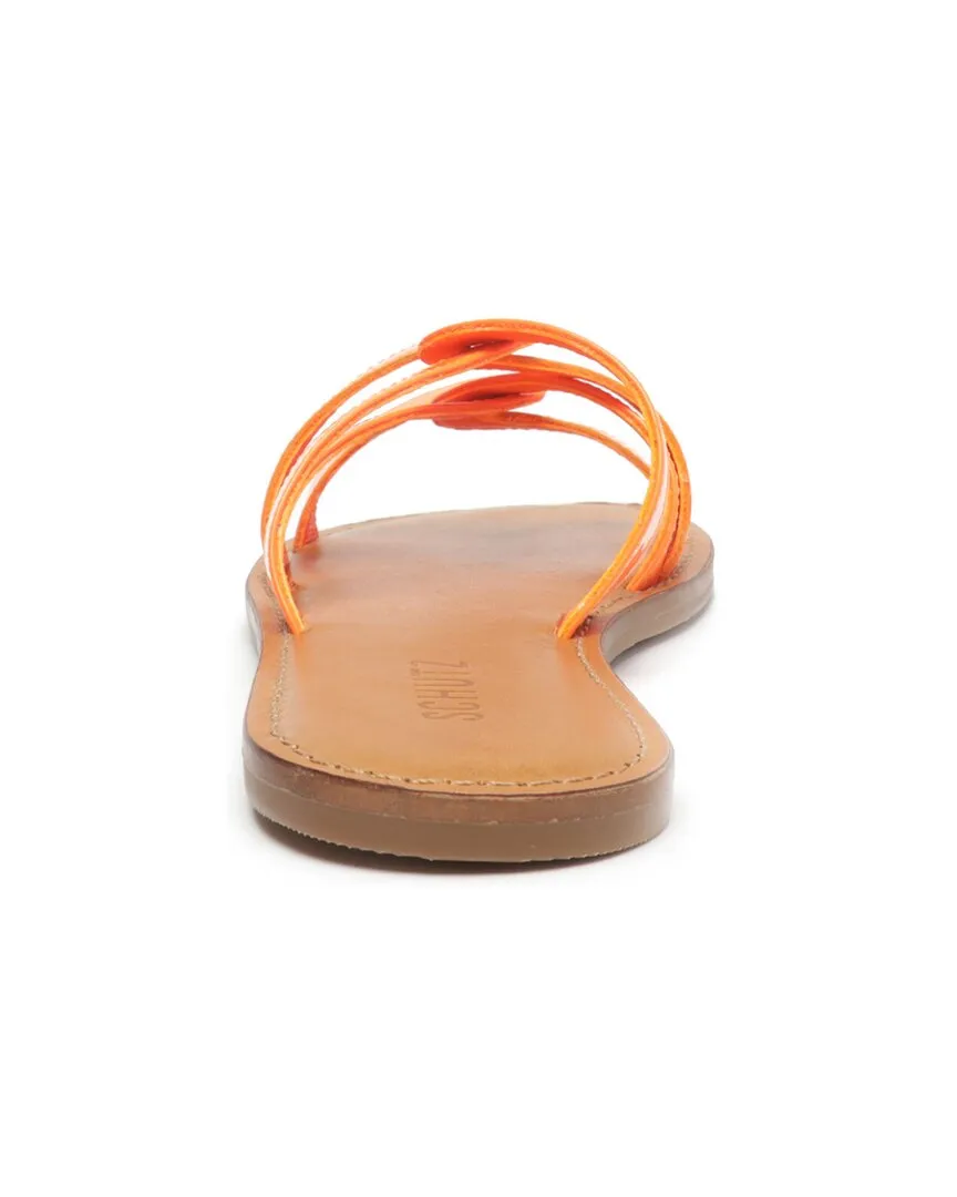SCHUTZ Lyta Patent & Leather Flat
