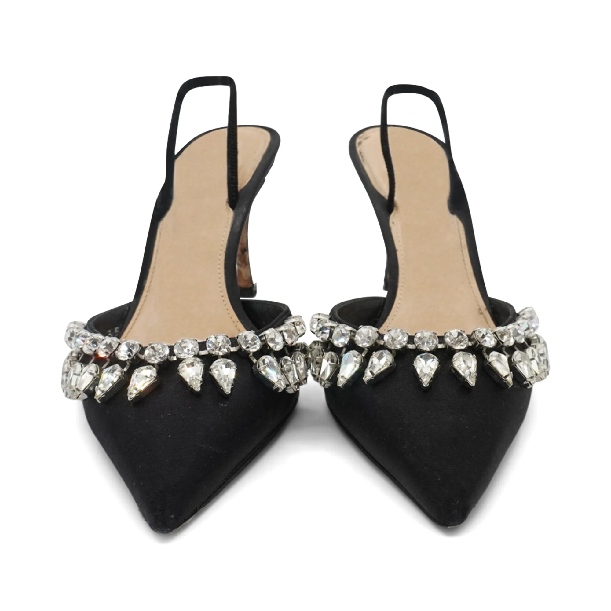 Sergio Rossi 'Godiva' Slingback Heels - Women's 35