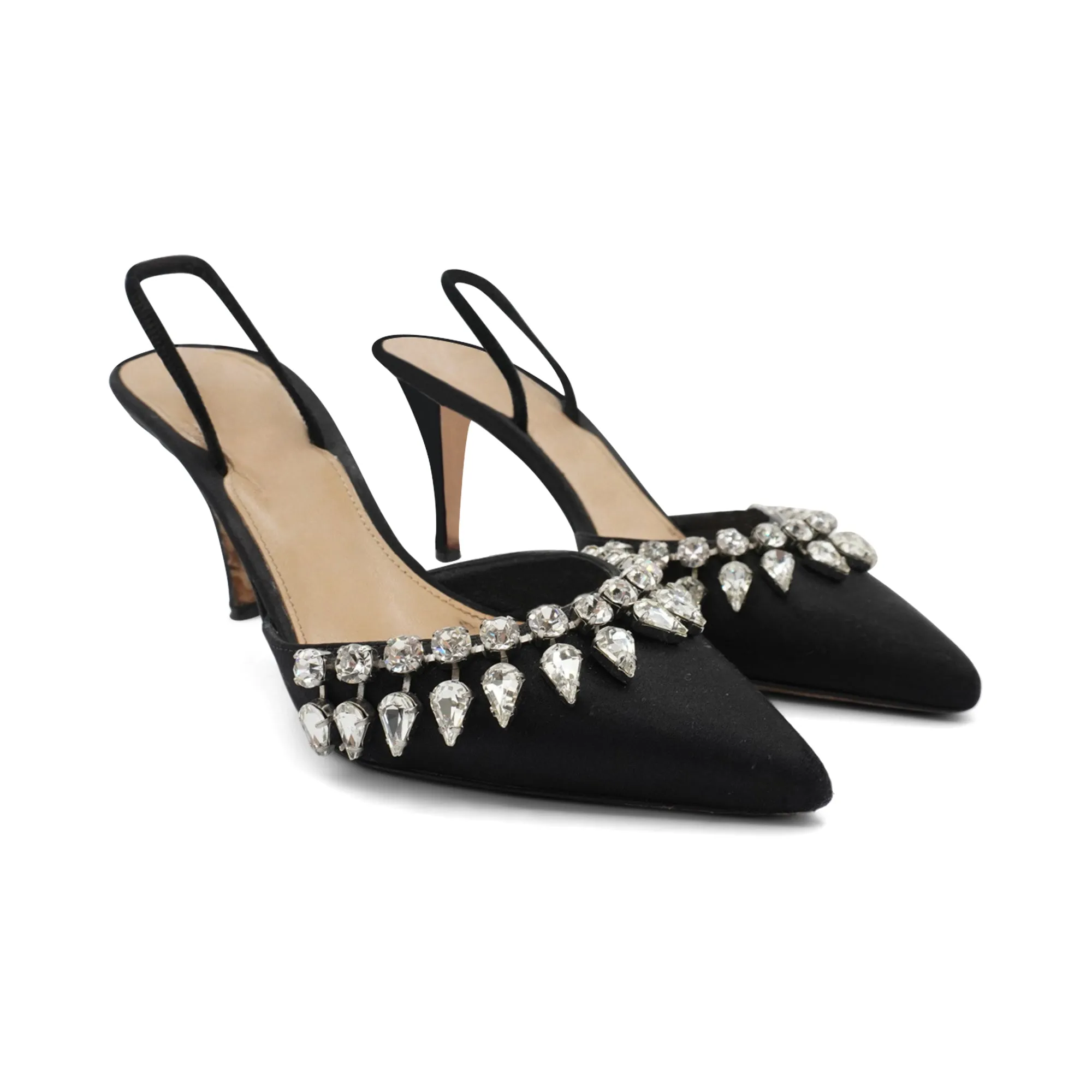 Sergio Rossi 'Godiva' Slingback Heels - Women's 35