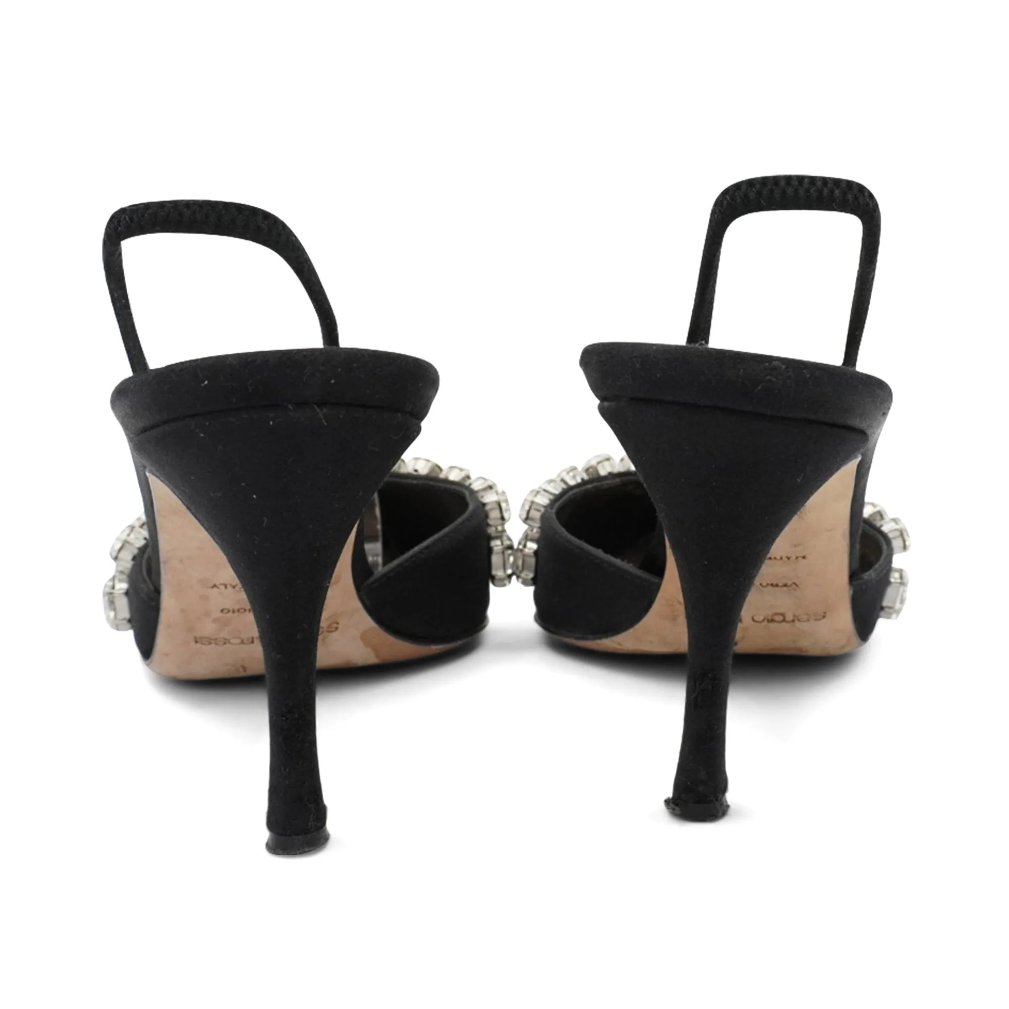 Sergio Rossi 'Godiva' Slingback Heels - Women's 35