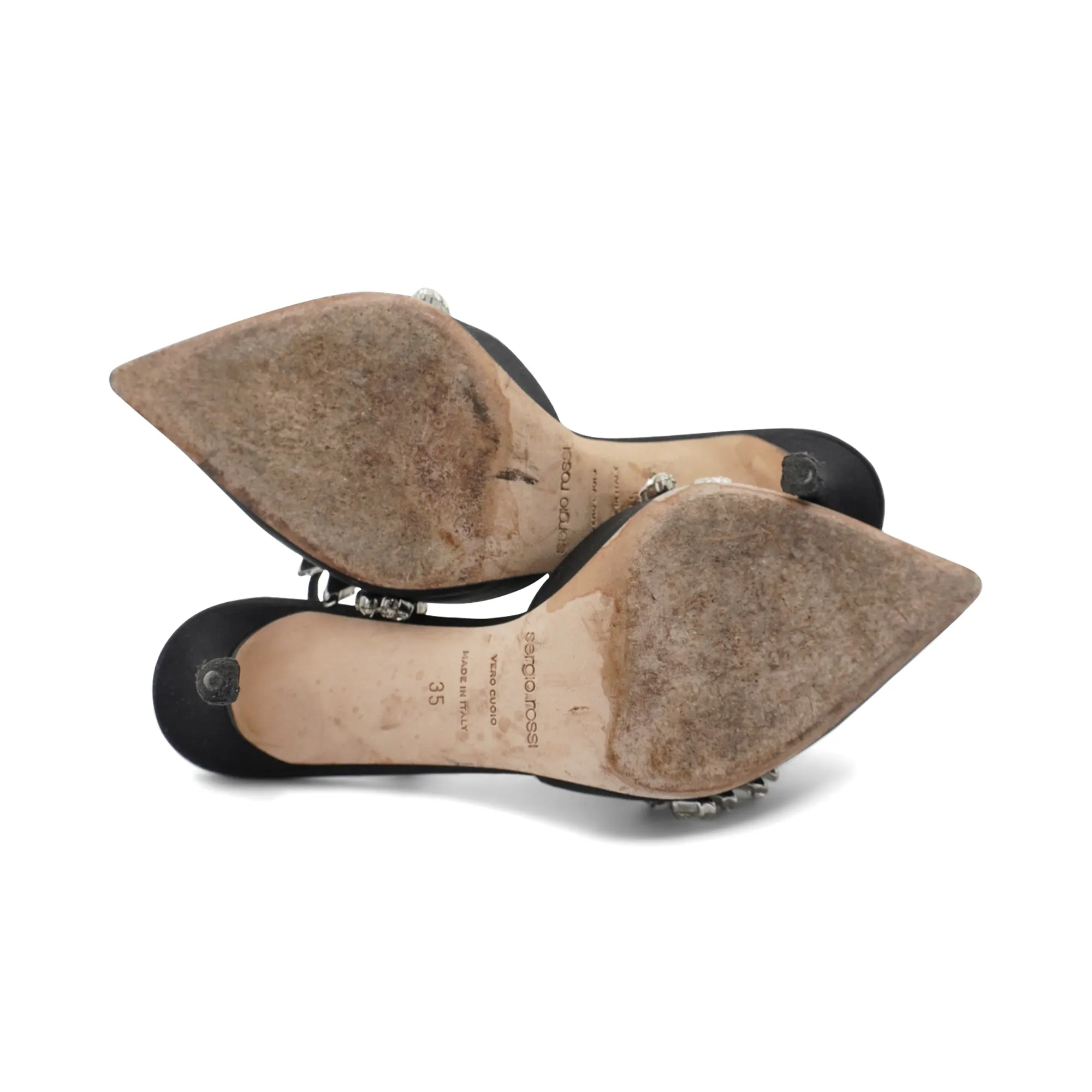 Sergio Rossi 'Godiva' Slingback Heels - Women's 35