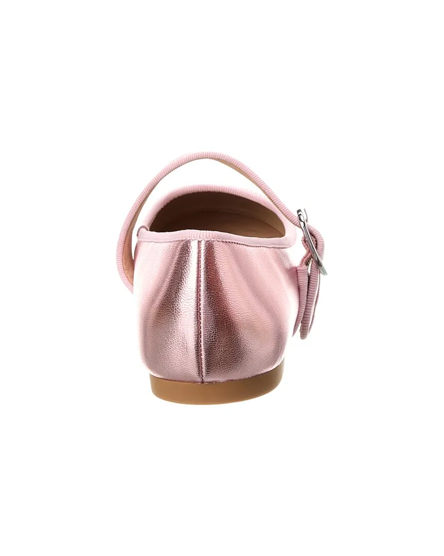 Stuart Weitzman Alice Leather Ballet Flat