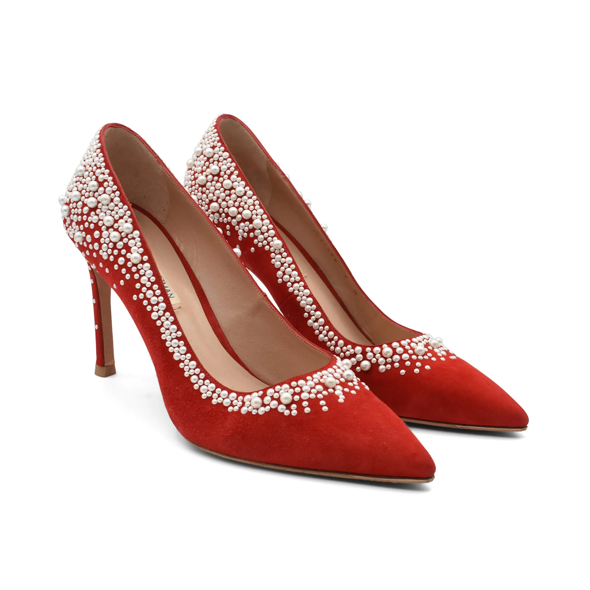 Stuart Weitzman 'Anny Pearl' Pumps - Women's 9