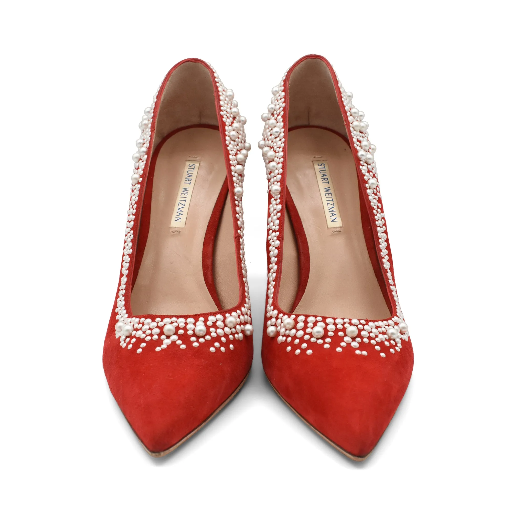 Stuart Weitzman 'Anny Pearl' Pumps - Women's 9