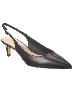 Stuart Weitzman Mara 50 Leather Slingback Pump