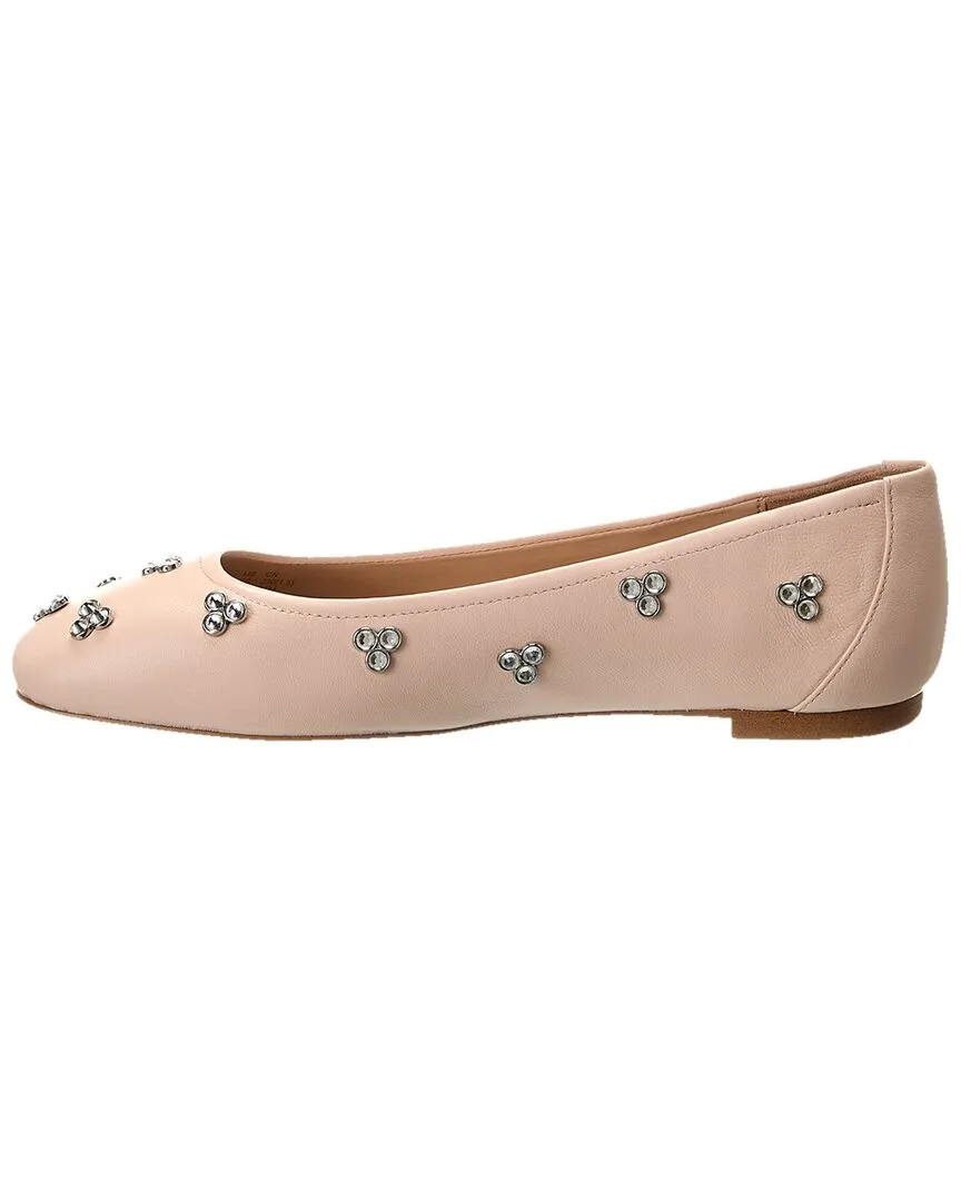 Stuart Weitzman Tammy Leather Ballet Flat