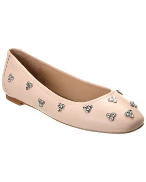 Stuart Weitzman Tammy Leather Ballet Flat