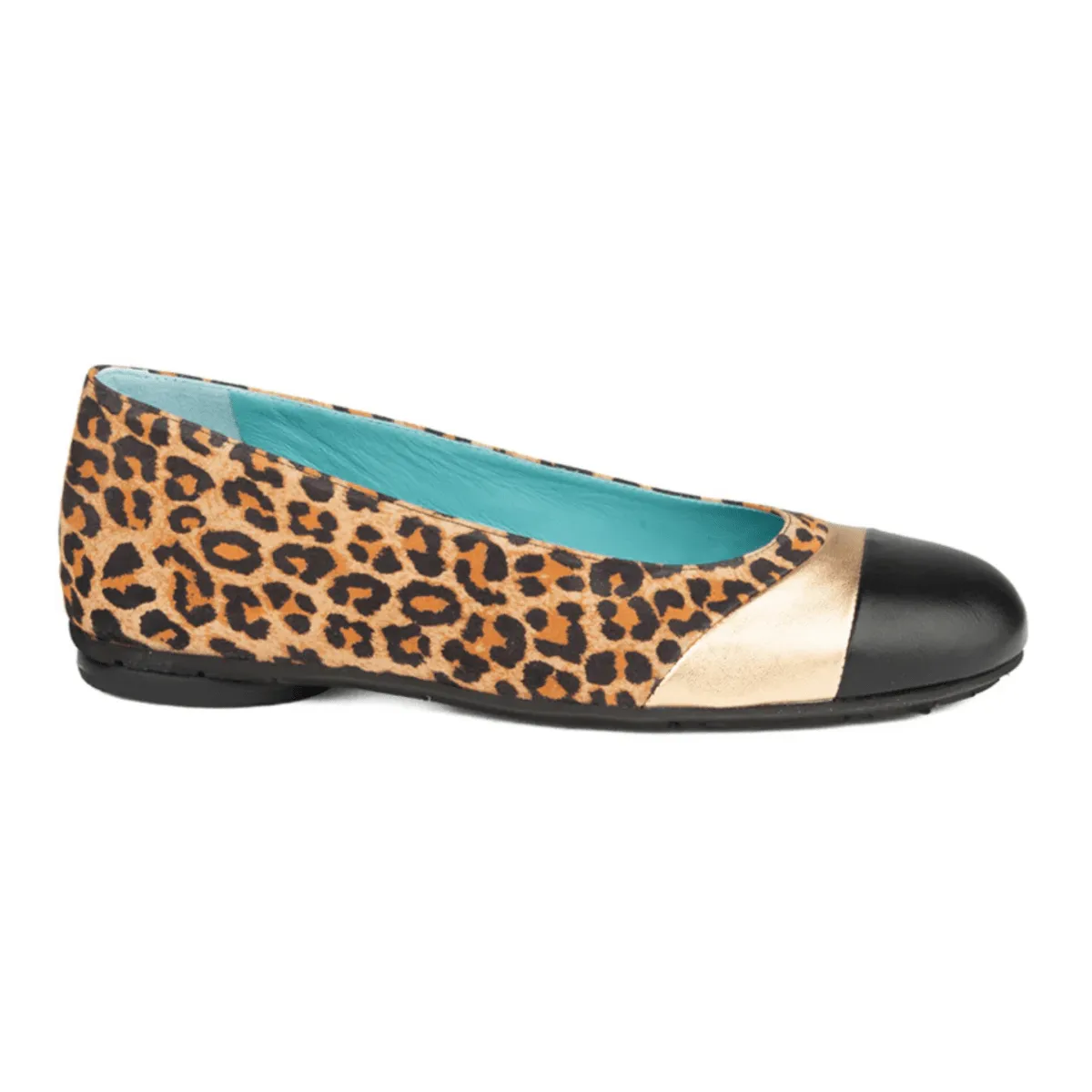 Thierry Rabotin Women's Marta Black/Gold/Leopard