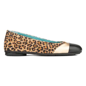 Thierry Rabotin Women's Marta Black/Gold/Leopard