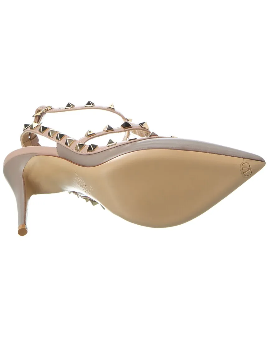 Valentino Rockstud Caged 100 Leather Pump