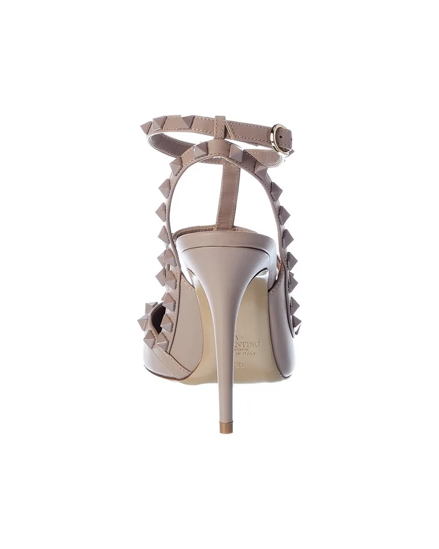 Valentino Rockstud Caged 100 Leather Pump