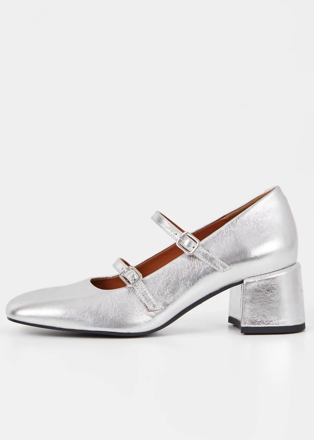 Women's Adison Mary Jane Pump In Silver