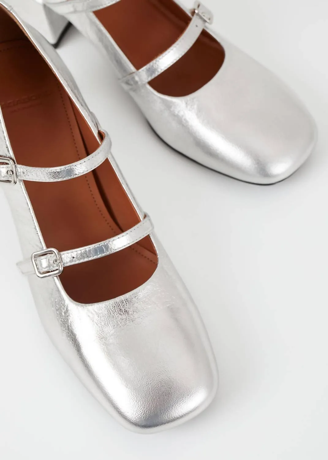 Women's Adison Mary Jane Pump In Silver