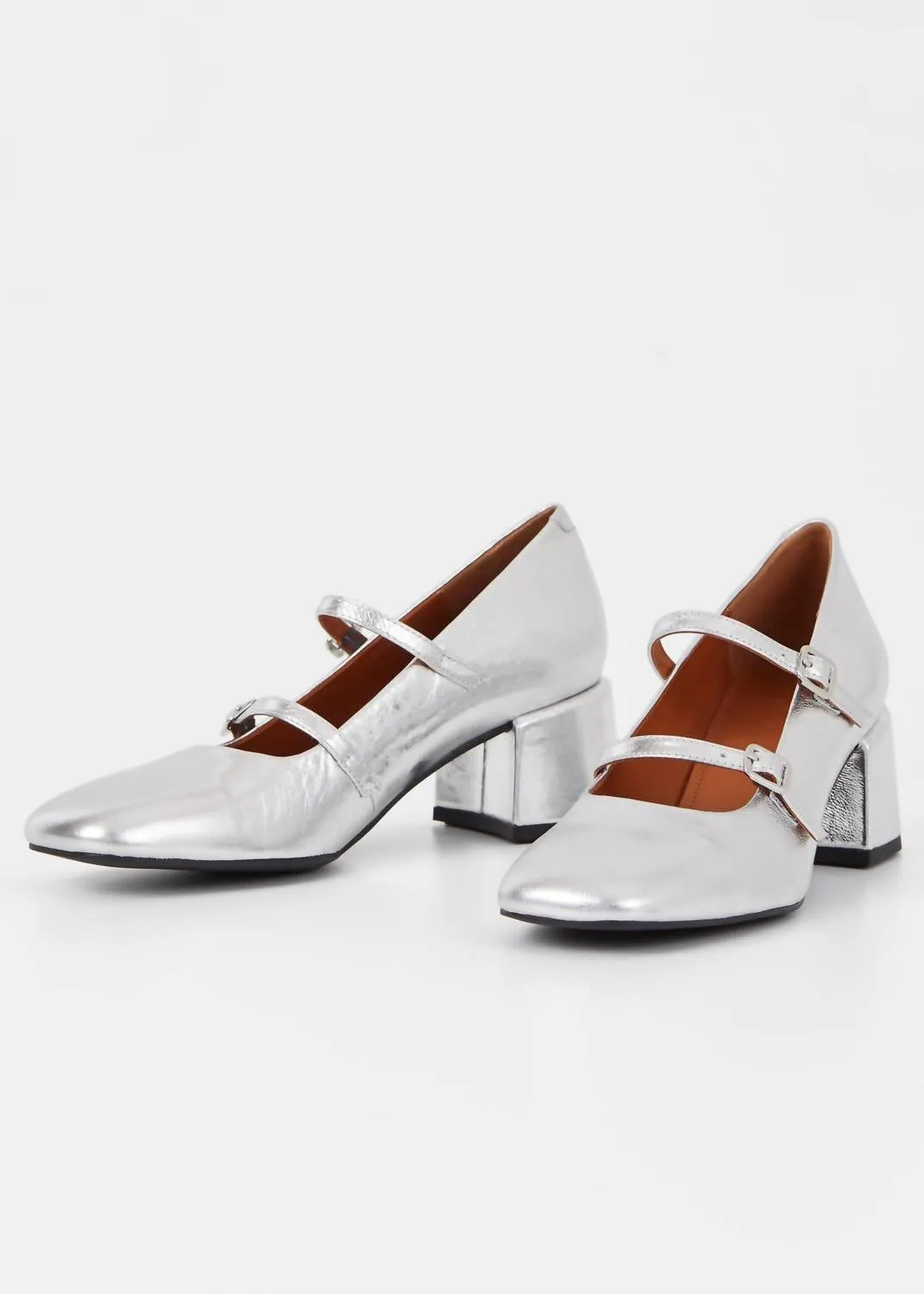 Women's Adison Mary Jane Pump In Silver