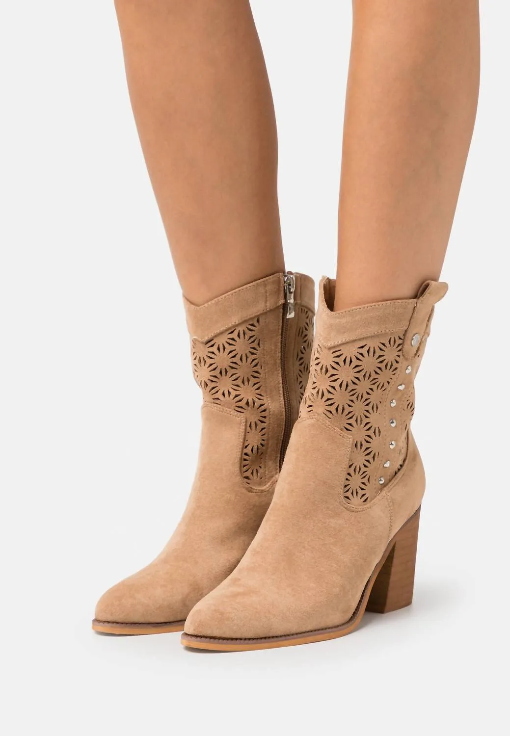 Women's Ankle Country Boots In Brown