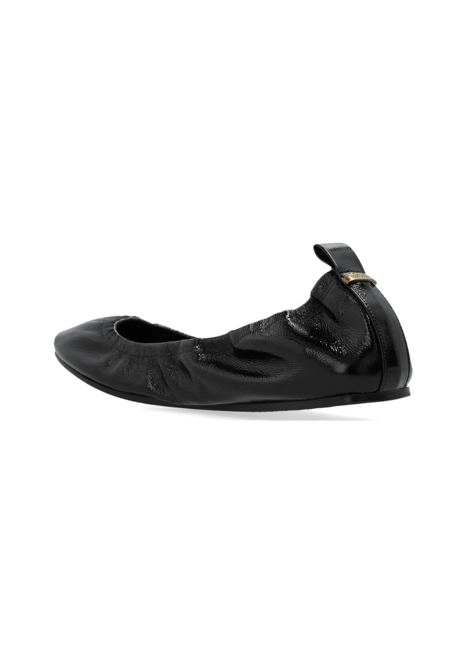 Women's Belna Ballet Shoes In Black Patent