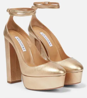 Women's Blake Plateau 140 Platform Heels In Soft Bronze