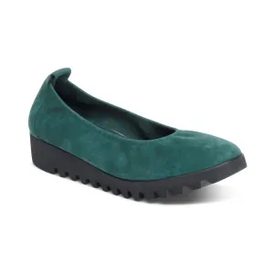 Women's Brianna Slip-On Ballet Flat In Dark Teal