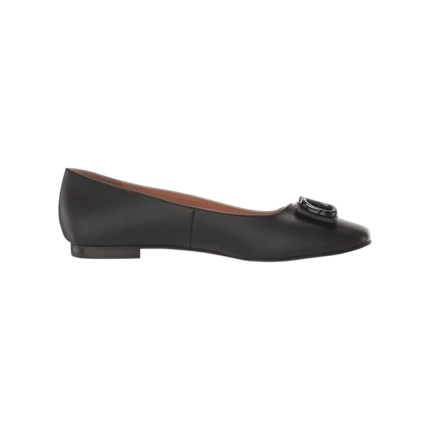 Women's Faiza Nappa Ballet Flat In Black Nappa