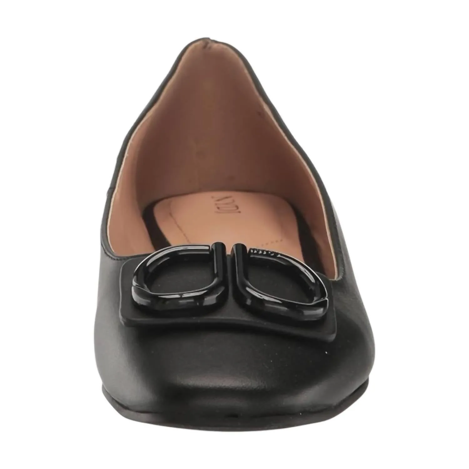 Women's Faiza Nappa Ballet Flat In Black Nappa