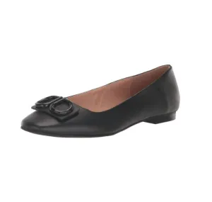 Women's Faiza Nappa Ballet Flat In Black Nappa