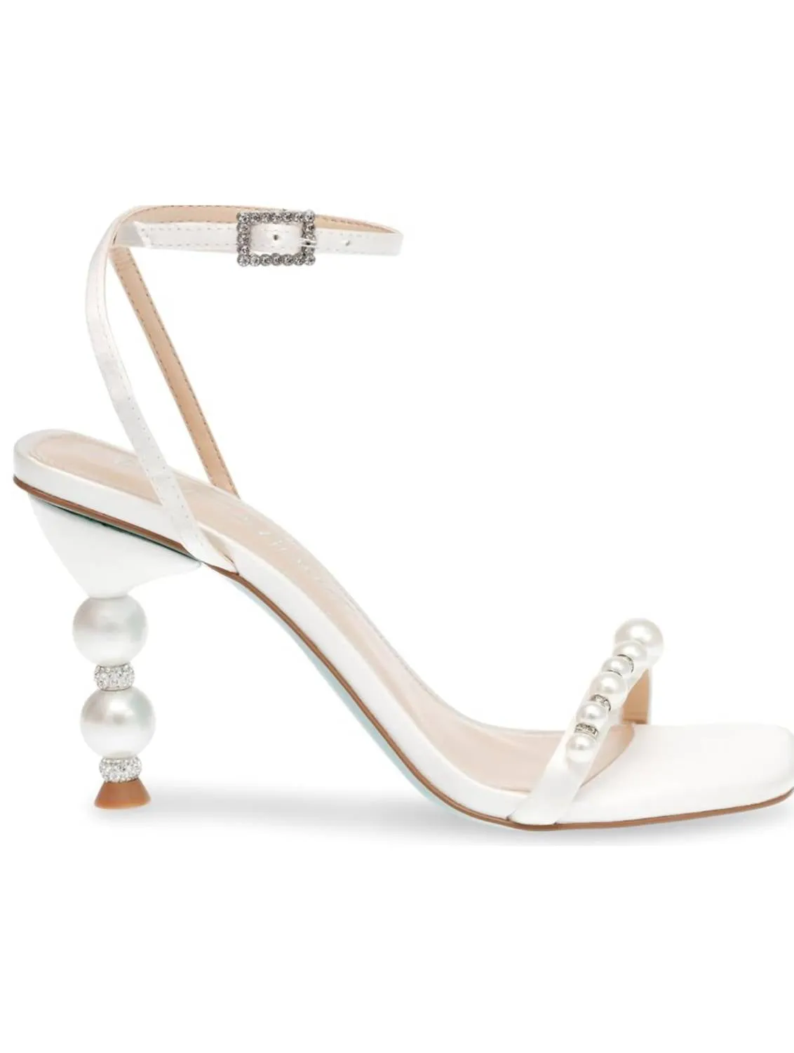 Women's Jacy Heeled Sandal In Ivory