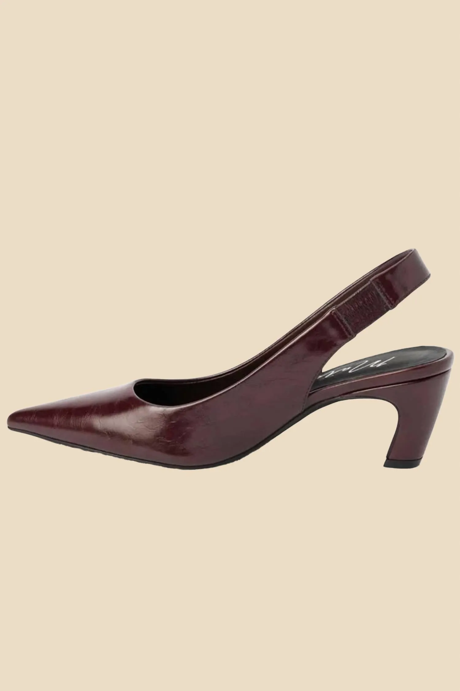 Women's Leona Slingback Heel In Brown