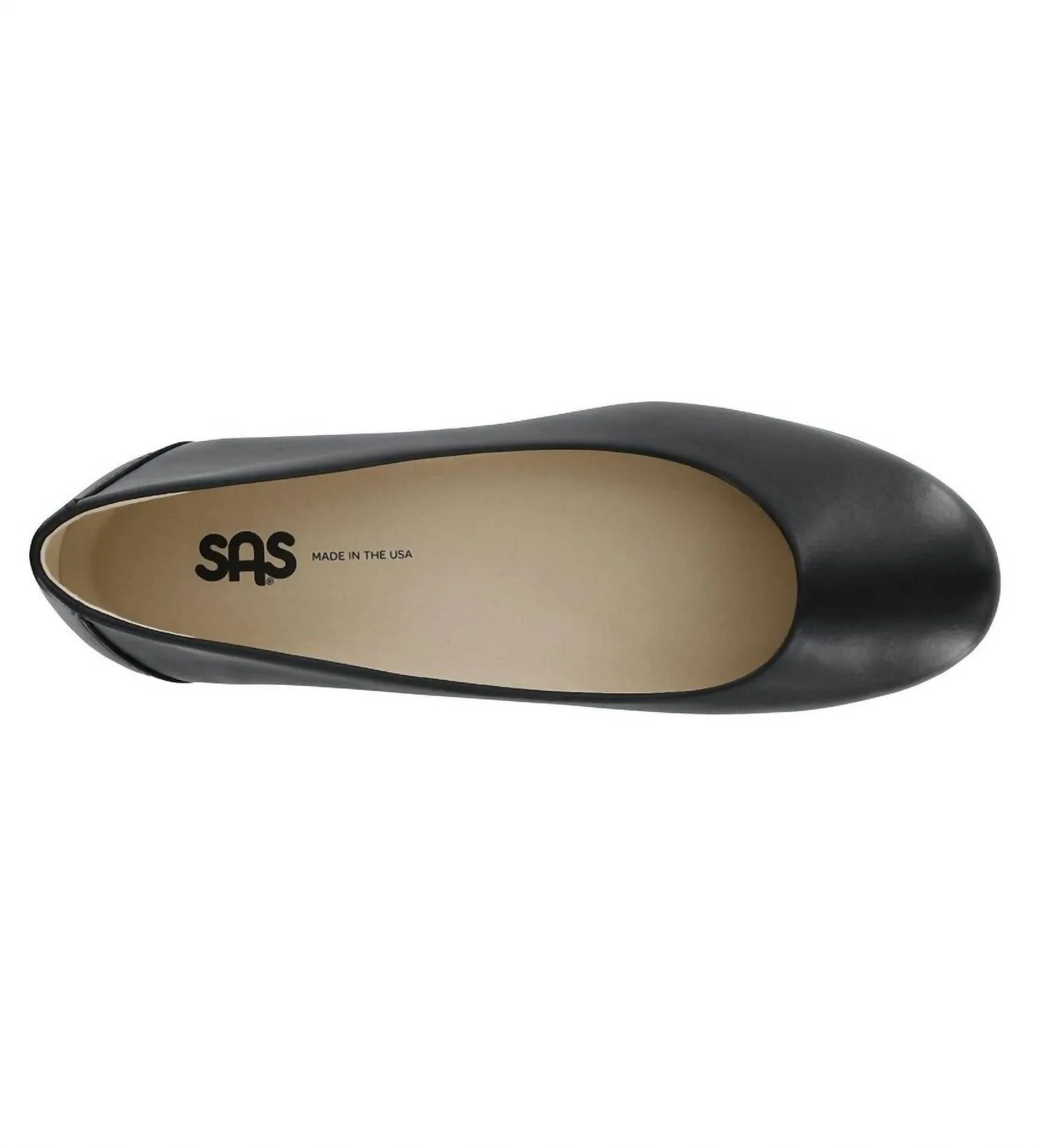 Women's Scenic Ballet Flat - Medium In Black