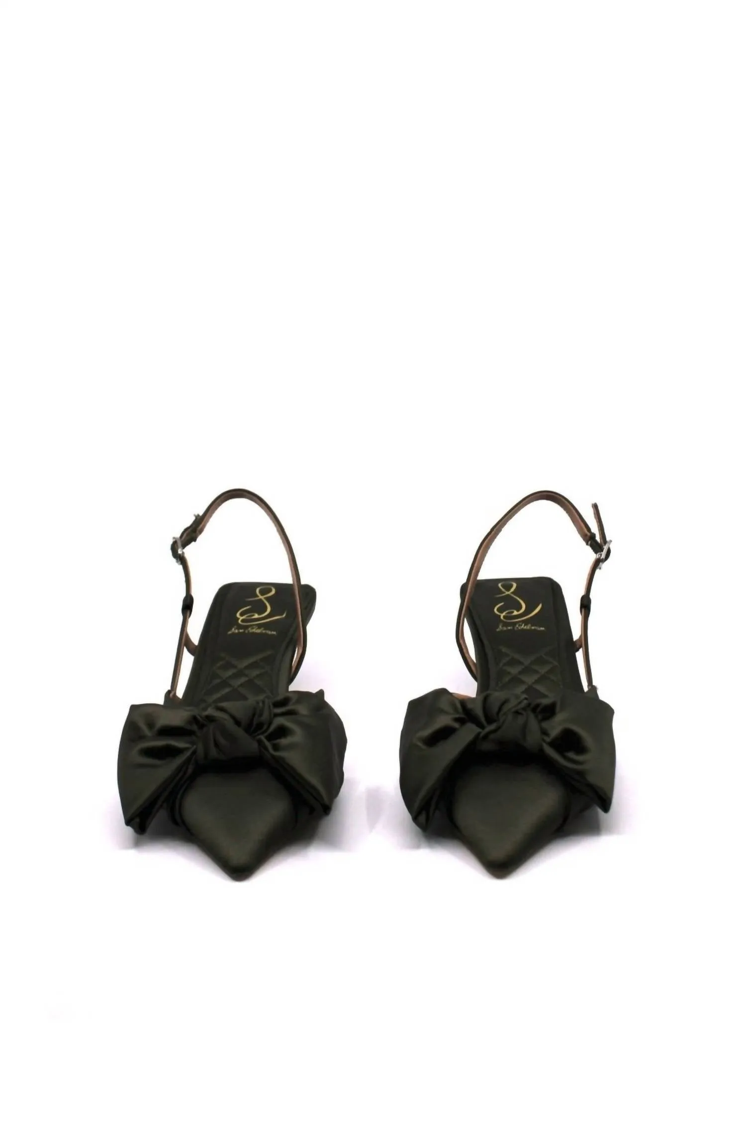 Women's Treena Slingback Pumps In Winter Moss