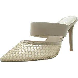 Womens Woven Leather Pumps