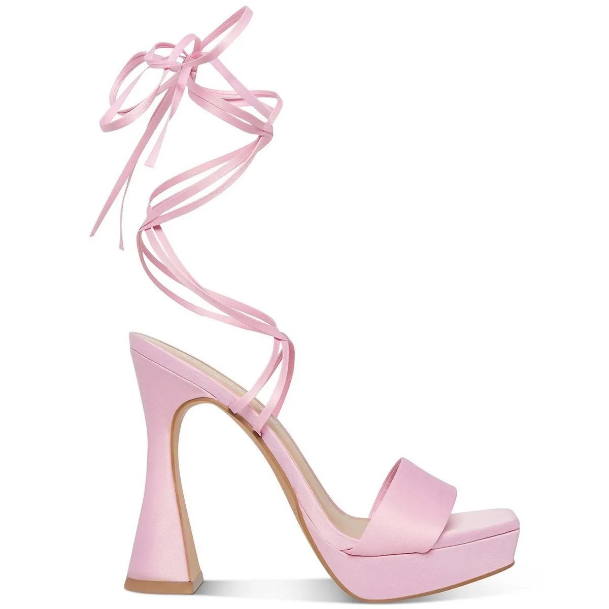 ZORRA Womens Open Toe Strappy Pumps